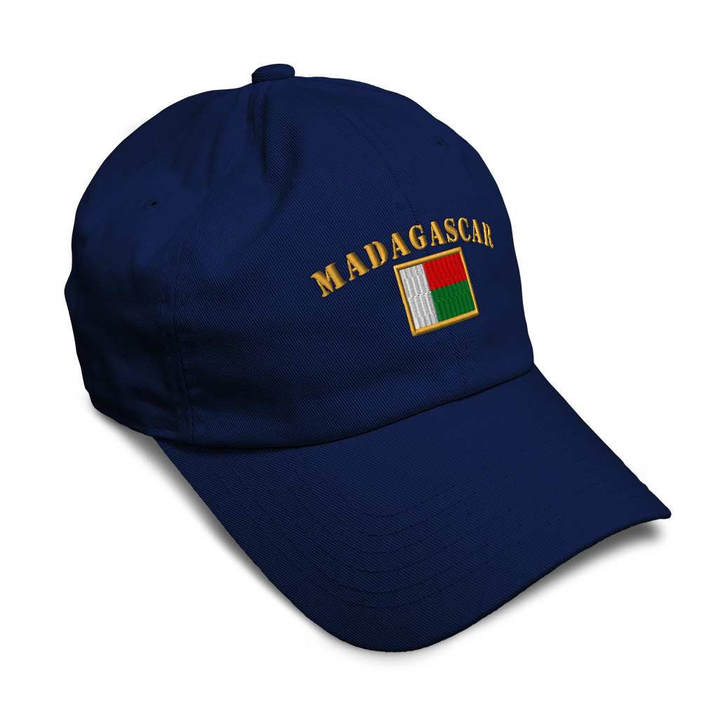 Twill Cotton Soft Women Baseball Cap Madagascar Flag Embroidery Dad Hats for Men - Picture 24 of 55