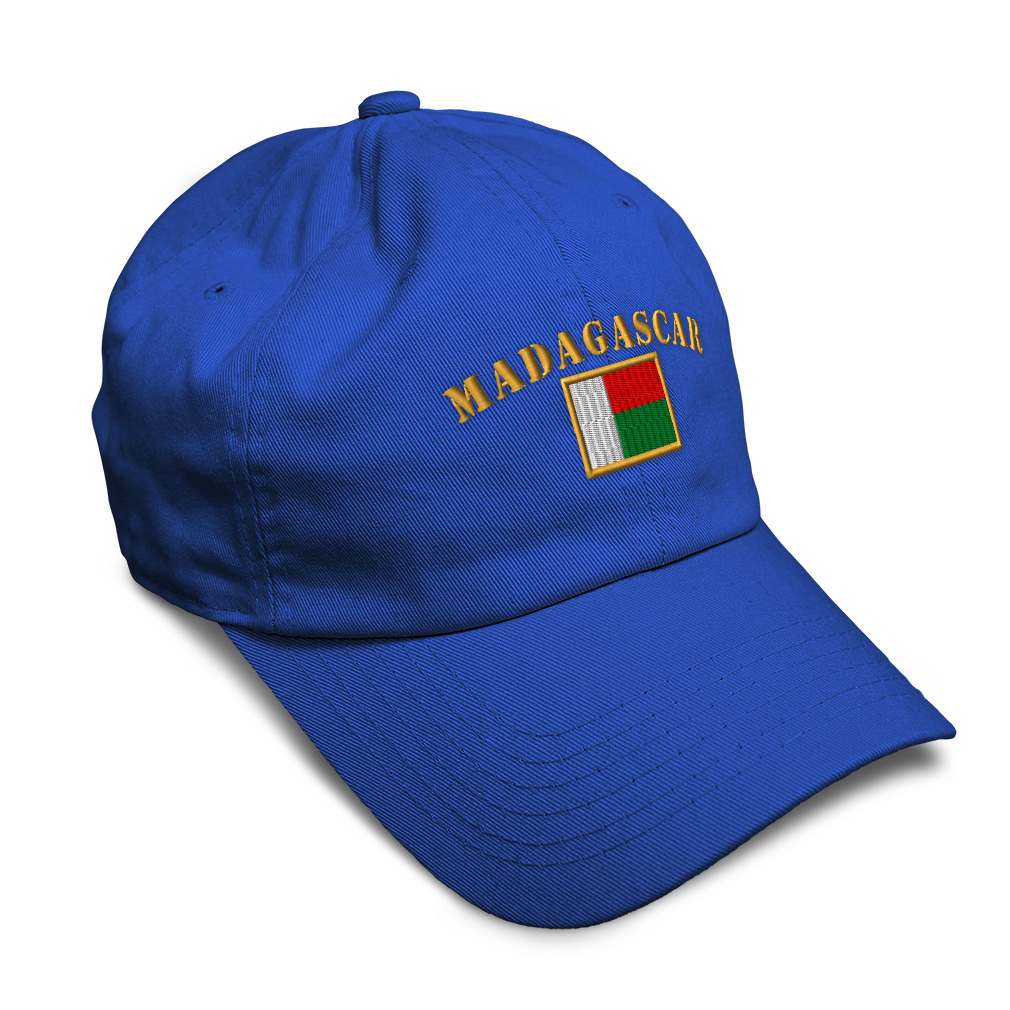 Twill Cotton Soft Women Baseball Cap Madagascar Flag Embroidery Dad Hats for Men - Picture 32 of 55