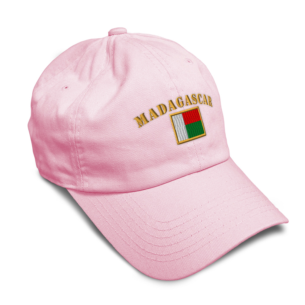 Twill Cotton Soft Women Baseball Cap Madagascar Flag Embroidery Dad Hats for Men - Picture 34 of 55