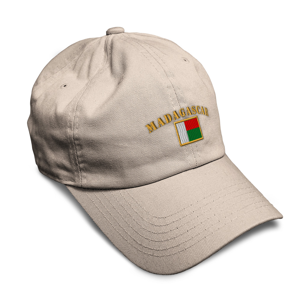 Twill Cotton Soft Women Baseball Cap Madagascar Flag Embroidery Dad Hats for Men - Picture 46 of 55