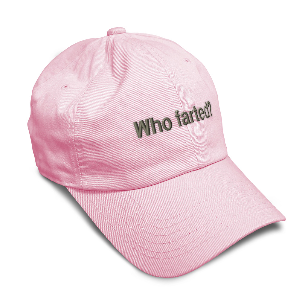 Soft Women Baseball Cap Who Farted Embroidery Dad Hats for Men Buckle Closure - Picture 34 of 55