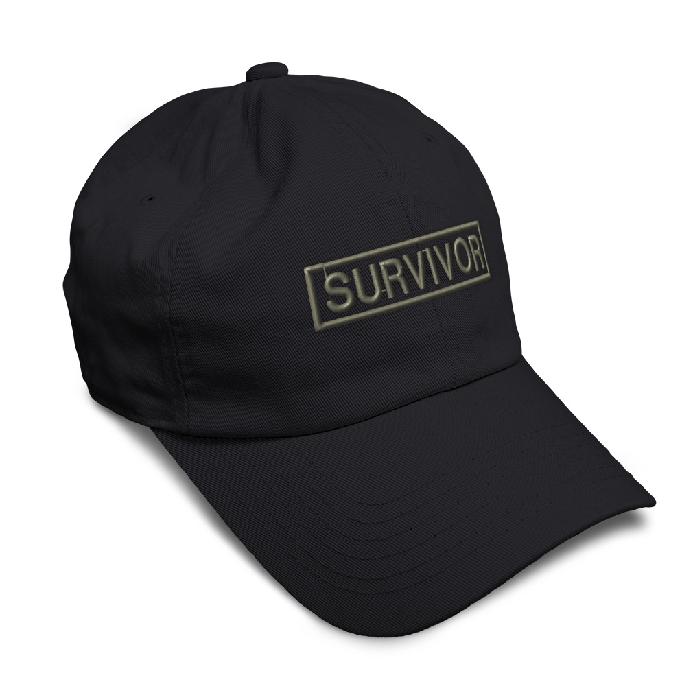Twill Cotton Soft Women Baseball Cap Survivor Cancer Embroidery Dad Hats for Men - Picture 8 of 55
