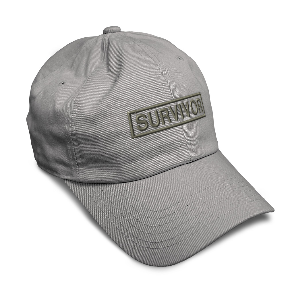 Twill Cotton Soft Women Baseball Cap Survivor Cancer Embroidery Dad Hats for Men - Picture 14 of 55