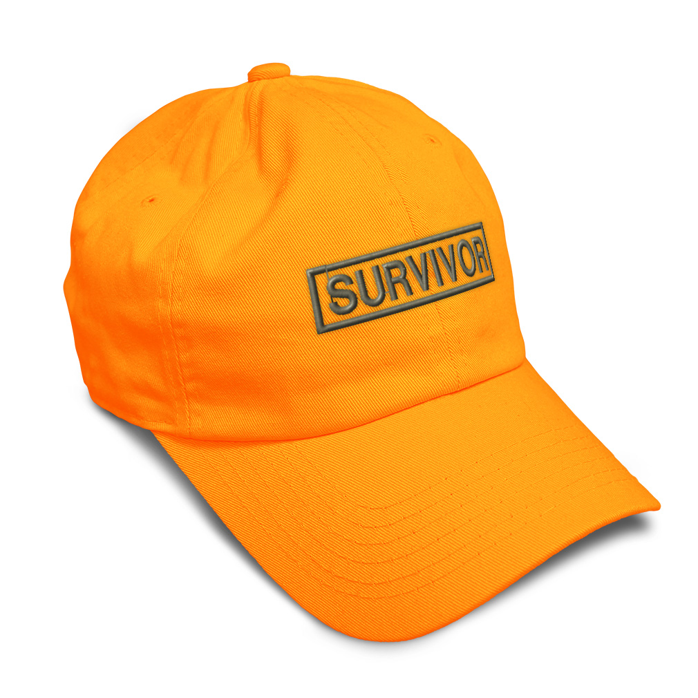 Twill Cotton Soft Women Baseball Cap Survivor Cancer Embroidery Dad Hats for Men - Picture 26 of 55