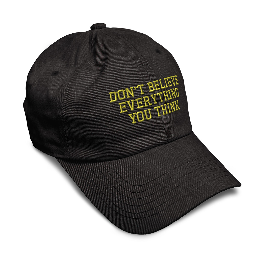 Soft Women Baseball Cap Don'T Believe Everything A Embroidery Dad Hats for Men - Picture 44 of 55