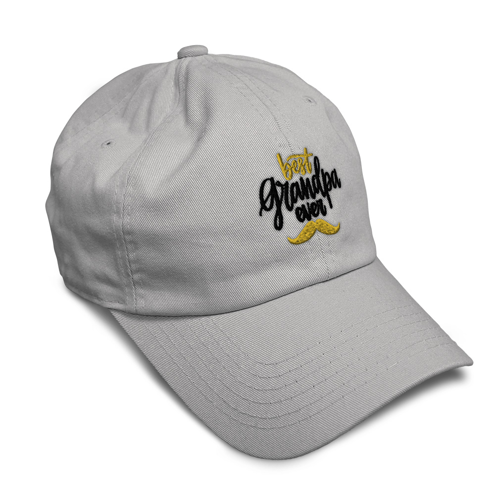 Soft Women Baseball Cap Best Grandpa 