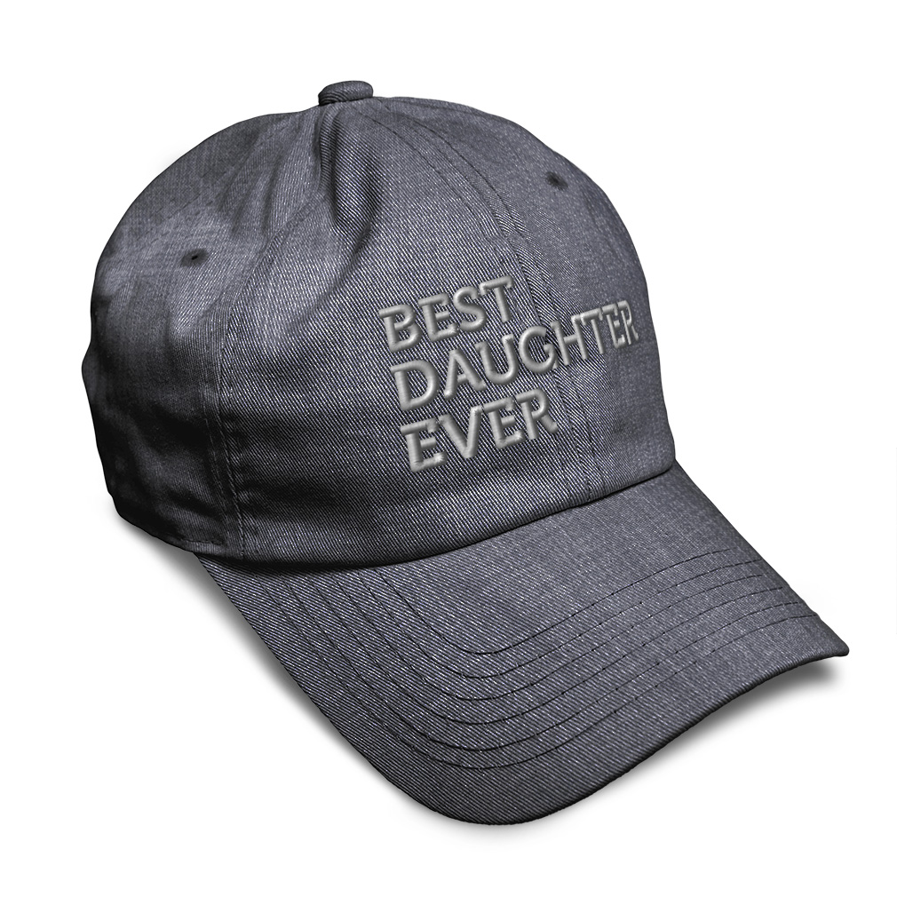 Soft Women Baseball Cap Best Daughter Ever Embroidery Dad Hats for Men - Picture 44 of 55