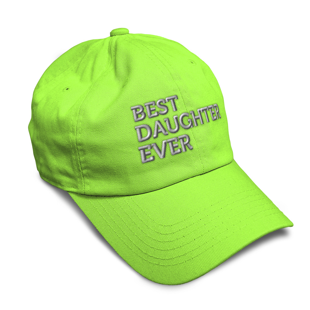Soft Women Baseball Cap Best Daughter Ever Embroidery Dad Hats for Men - Picture 52 of 55