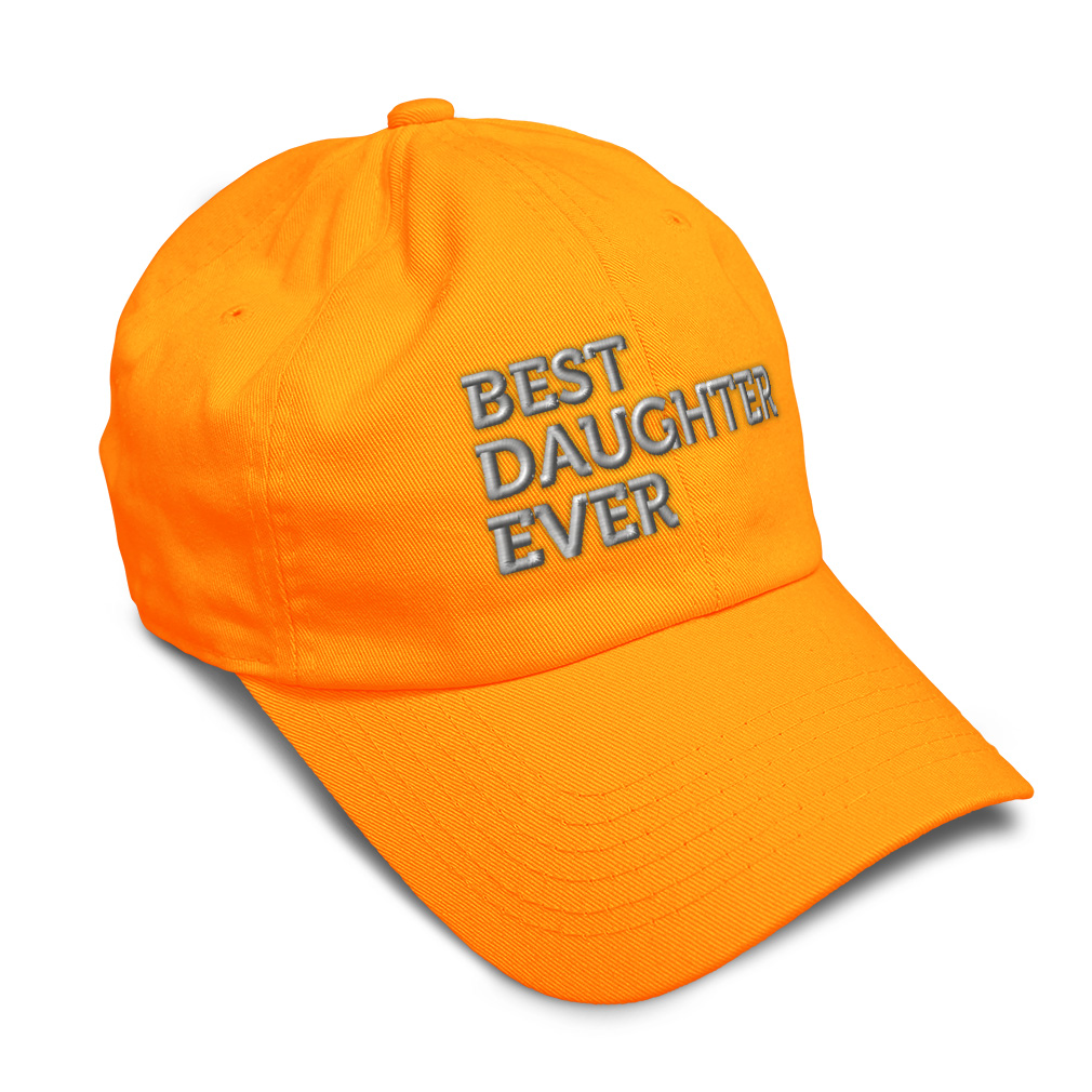Soft Women Baseball Cap Best Daughter Ever Embroidery Dad Hats for Men - Picture 26 of 55