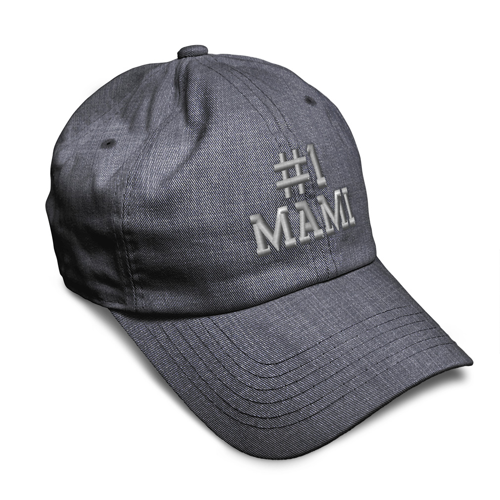 Twill Cotton Soft Women Baseball Cap Number #1 Mami Embroidery Dad Hats for Men - Picture 44 of 55