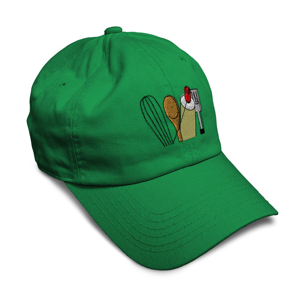 Soft Women Baseball Cap Chef Cooking Topper Utensils Embroidery Dad Hats for Men - Picture 20 of 55