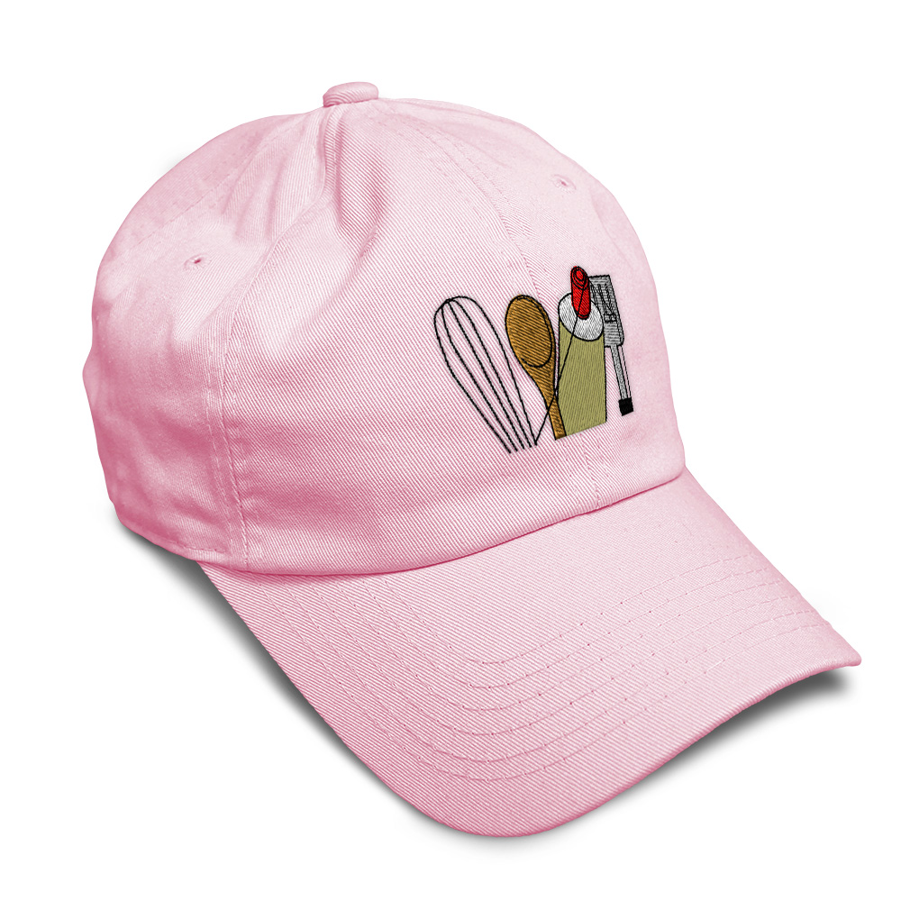 Soft Women Baseball Cap Chef Cooking Topper Utensils Embroidery Dad Hats for Men - Picture 34 of 55