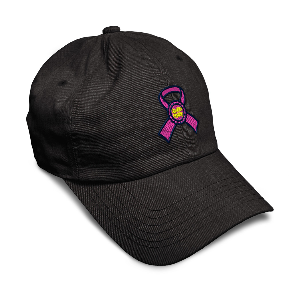 Soft Women Baseball Cap Cancer Chemo Champ Ribbon Embroidery Dad Hats for Men - Picture 44 of 55
