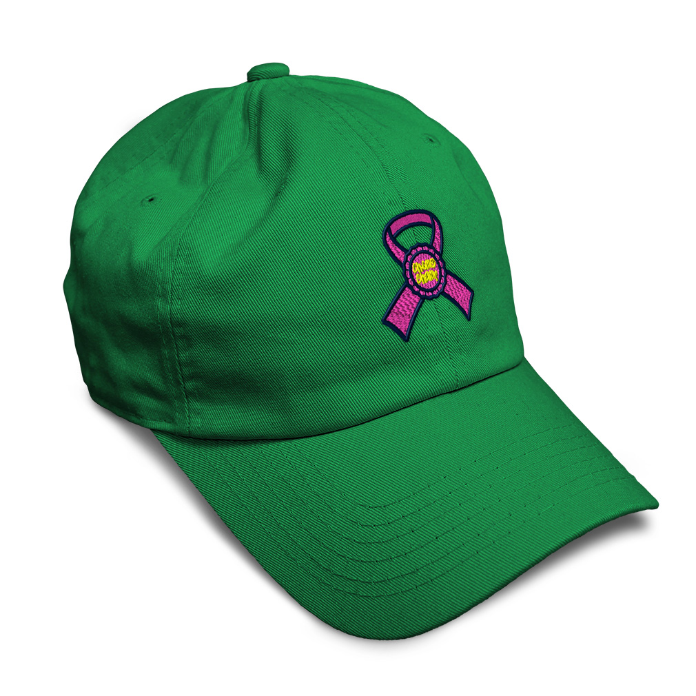 Soft Women Baseball Cap Cancer Chemo Champ Ribbon Embroidery Dad Hats for Men - Picture 20 of 55
