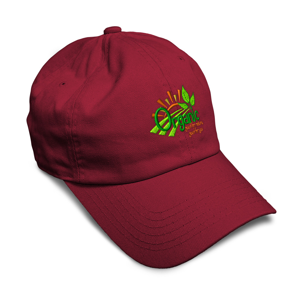 Soft Women Baseball Cap Food Organic Healthy Embroidery Dad Hats for Men - Picture 38 of 55
