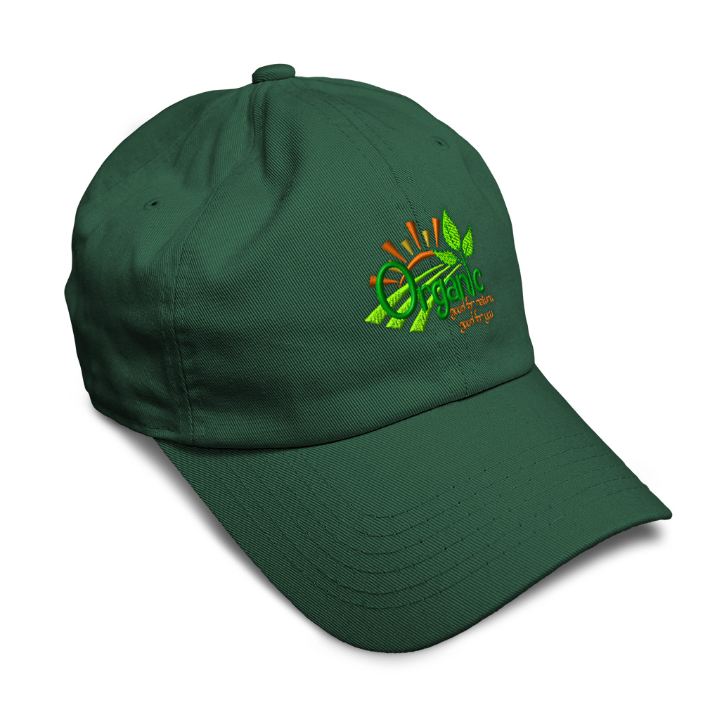 Soft Women Baseball Cap Food Organic Healthy Embroidery Dad Hats for Men - Picture 12 of 55