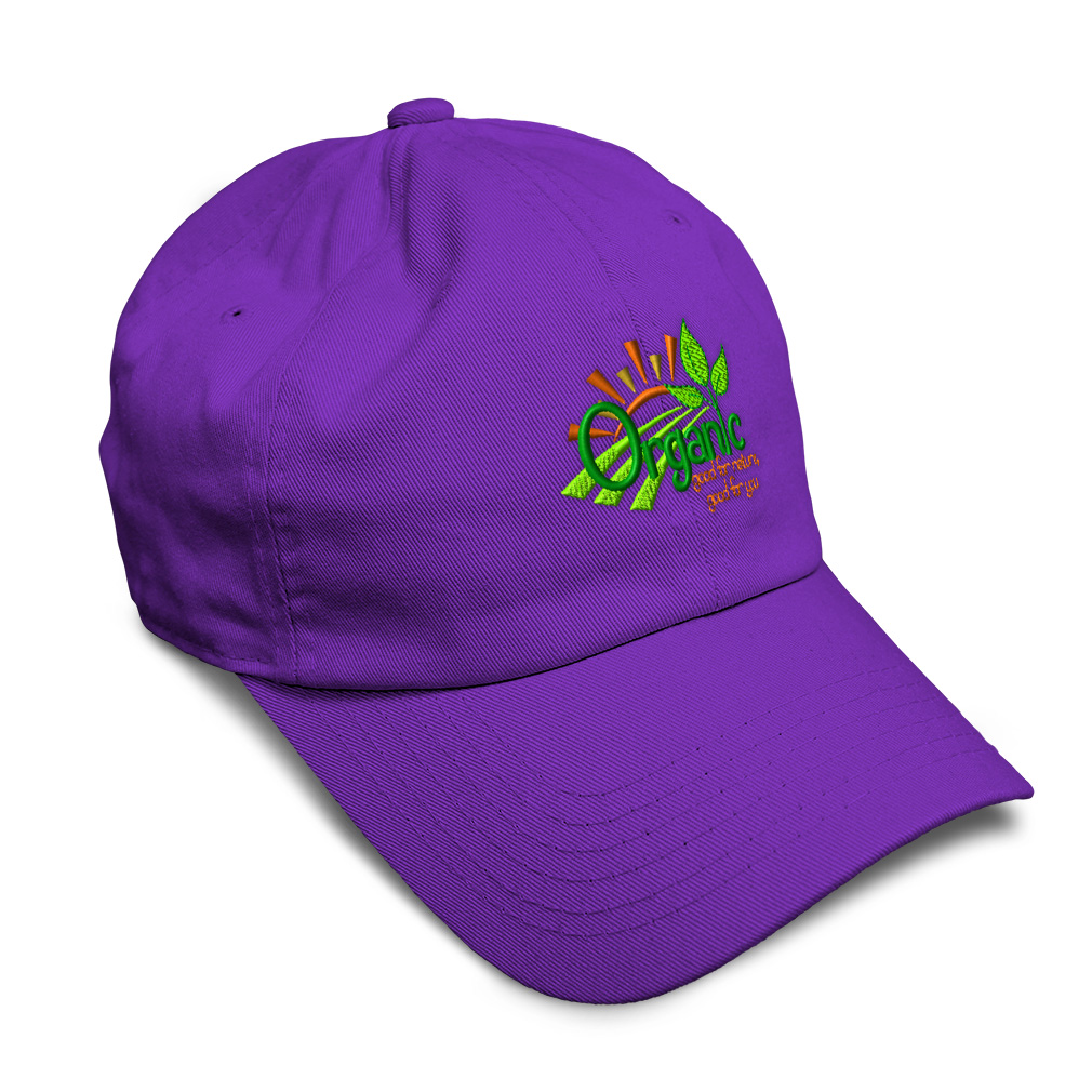 Soft Women Baseball Cap Food Organic Healthy Embroidery Dad Hats for Men - Picture 28 of 55