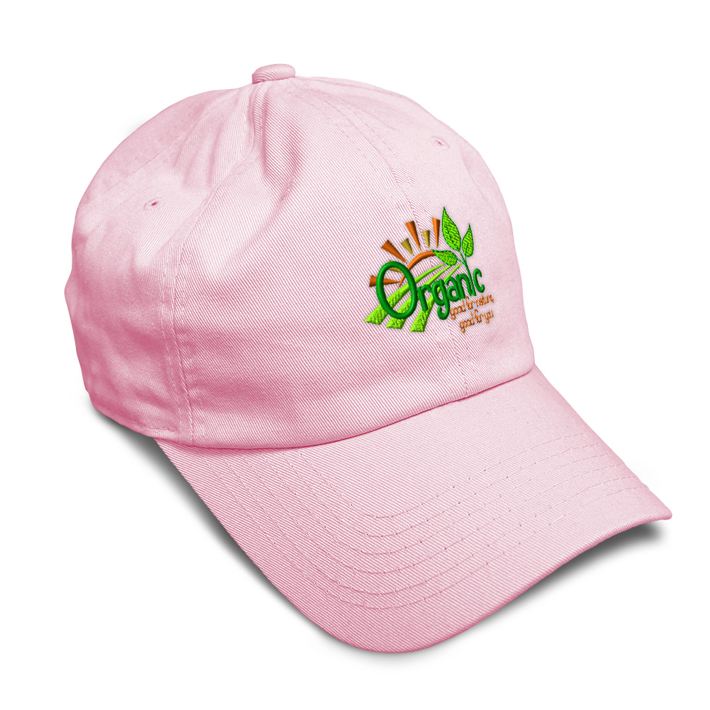 Soft Women Baseball Cap Food Organic Healthy Embroidery Dad Hats for Men - Picture 34 of 55