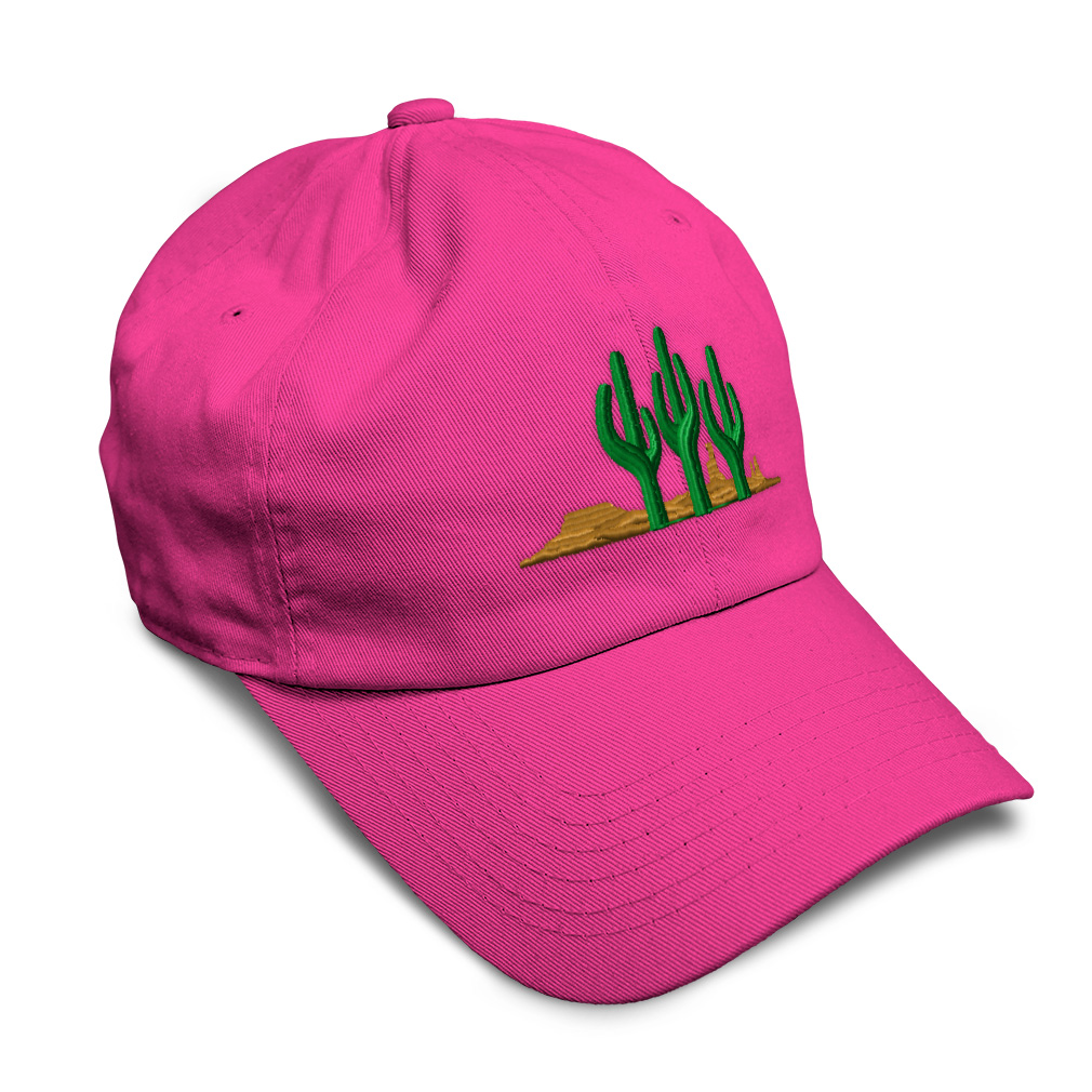 Soft Women Baseball Cap West Cactus Embroidery Dad Hats for Men Buckle Closure - Picture 16 of 55