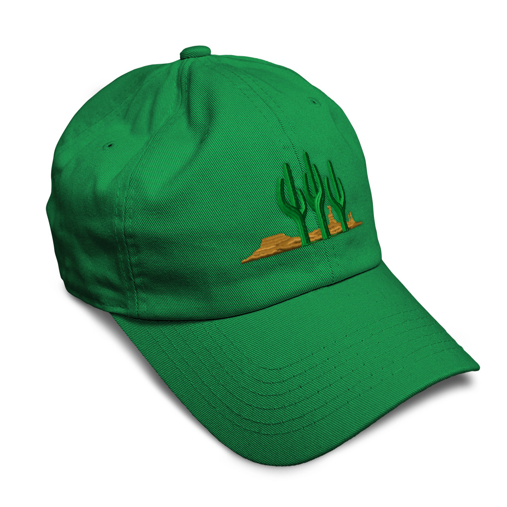 Soft Women Baseball Cap West Cactus Embroidery Dad Hats for Men Buckle Closure - Picture 20 of 55