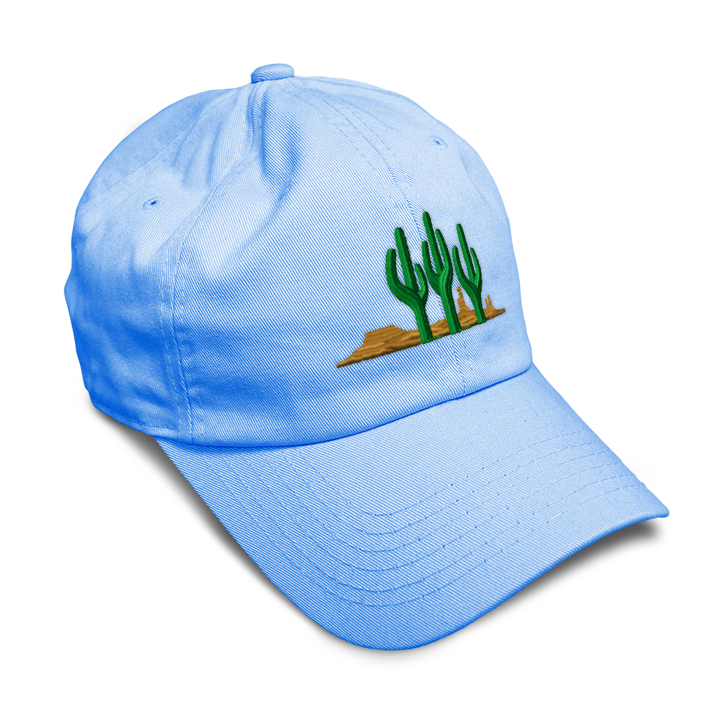 Soft Women Baseball Cap West Cactus Embroidery Dad Hats for Men Buckle Closure - Picture 22 of 55