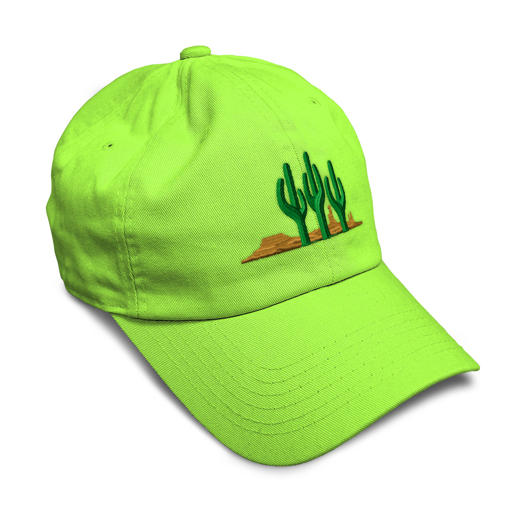 Soft Women Baseball Cap West Cactus Embroidery Dad Hats for Men Buckle Closure - Picture 52 of 55