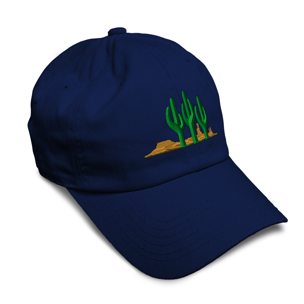 Soft Women Baseball Cap West Cactus Embroidery Dad Hats for Men Buckle Closure - Picture 24 of 55