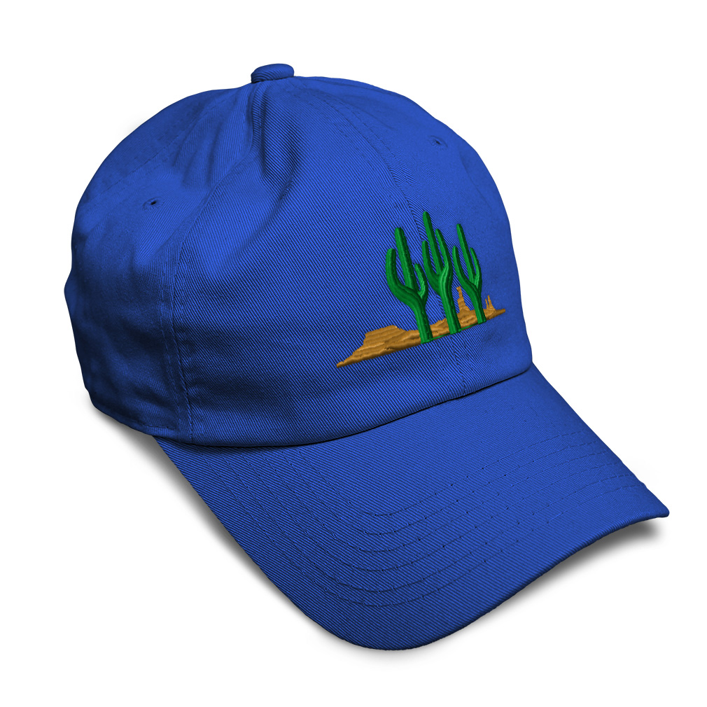Soft Women Baseball Cap West Cactus Embroidery Dad Hats for Men Buckle Closure - Picture 32 of 55