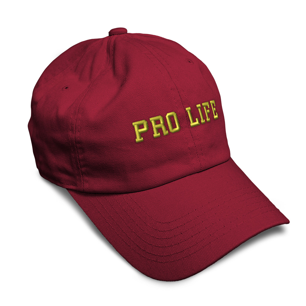 Soft Women Baseball Cap Pro Life Religion B Embroidery Dad Hats for Men - Picture 38 of 55