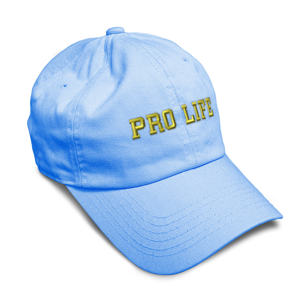Soft Women Baseball Cap Pro Life Religion B Embroidery Dad Hats for Men - Picture 22 of 55