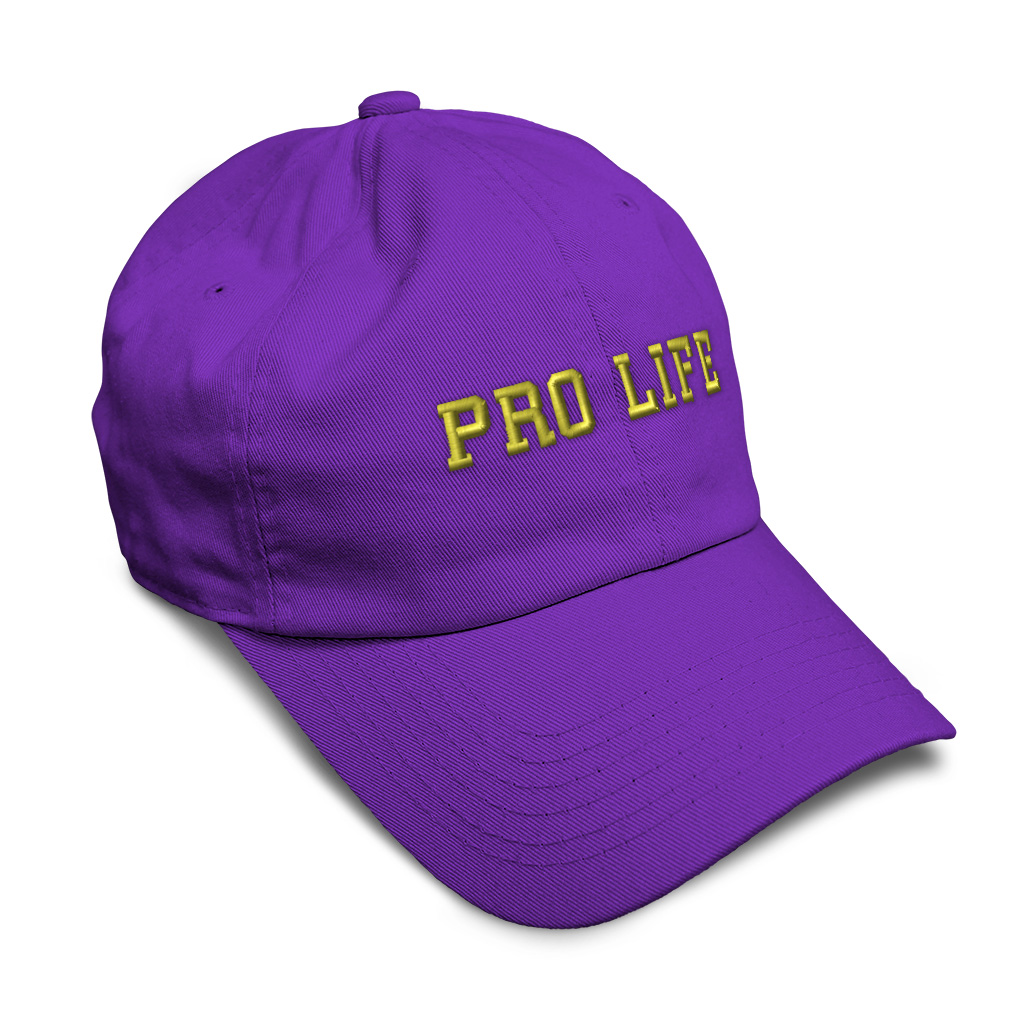 Soft Women Baseball Cap Pro Life Religion B Embroidery Dad Hats for Men - Picture 28 of 55