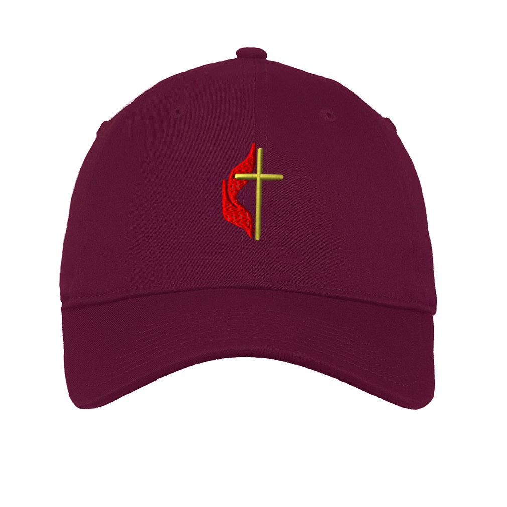 Soft Women Baseball Cap Methodist Embroidery Dad Hats for Men Buckle Closure - Picture 38 of 55