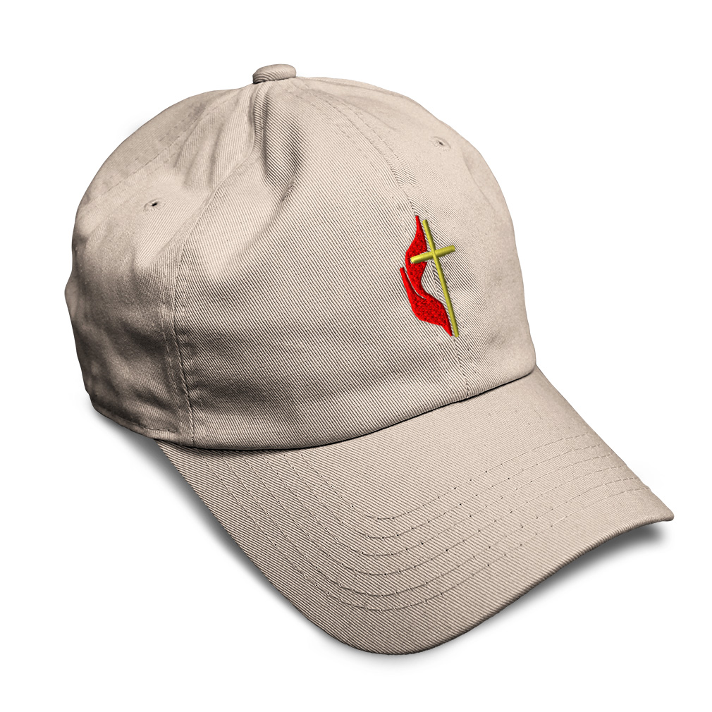 Soft Women Baseball Cap Methodist Embroidery Dad Hats for Men Buckle Closure - Picture 46 of 55