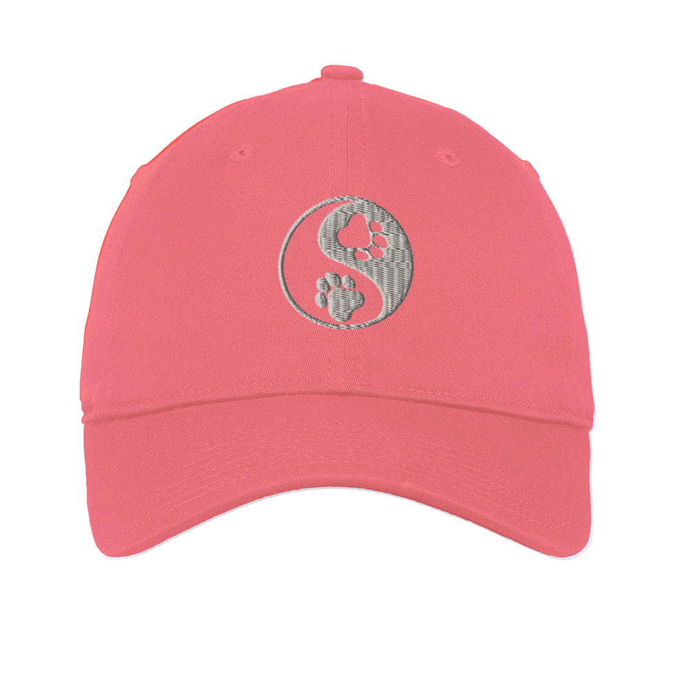 Soft Women Baseball Cap Yin Yang Dog Paw Silver Embroidery Dad Hats for Men - Picture 54 of 55