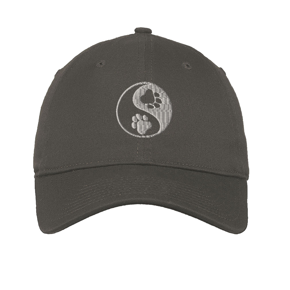Soft Women Baseball Cap Yin Yang Dog Paw Silver Embroidery Dad Hats for Men - Picture 40 of 55