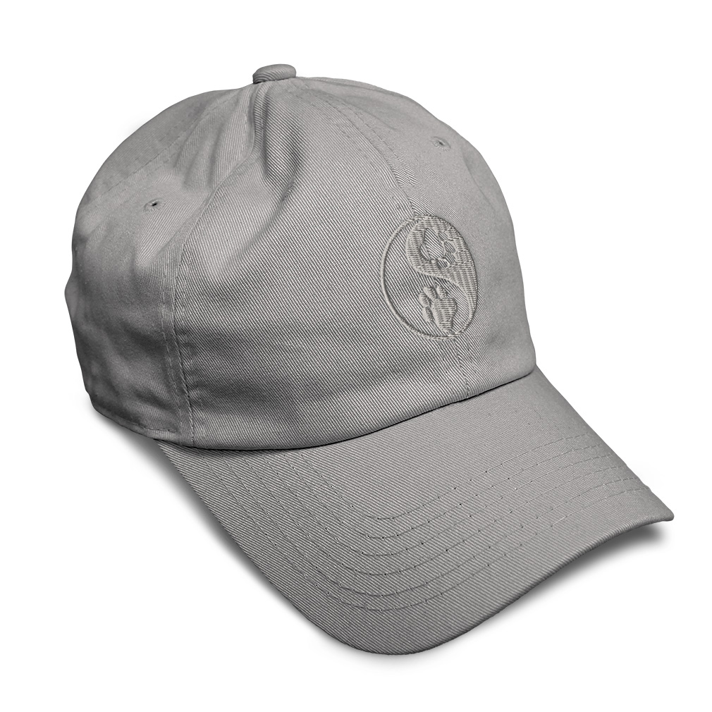 Soft Women Baseball Cap Yin Yang Dog Paw Silver Embroidery Dad Hats for Men - Picture 14 of 55