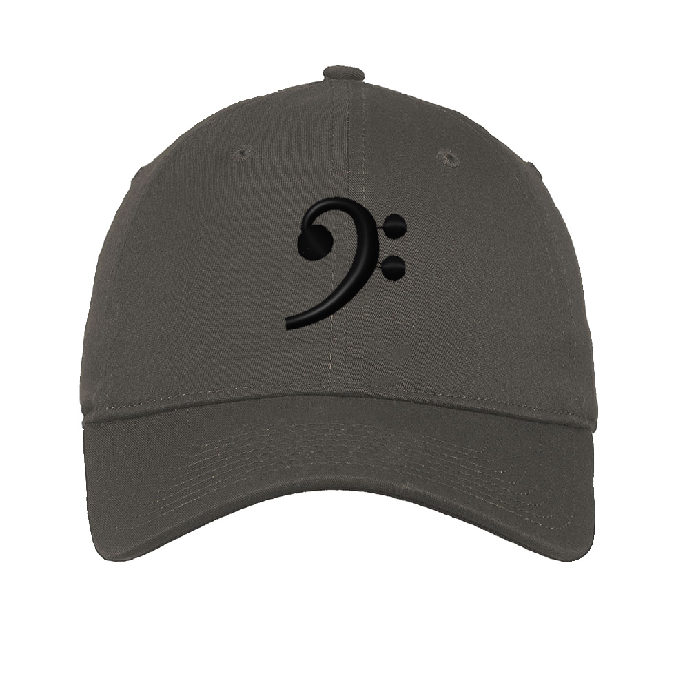 Soft Women Baseball Cap Black Bass Clef Black Embroidery Dad Hats for Men - Picture 18 of 55