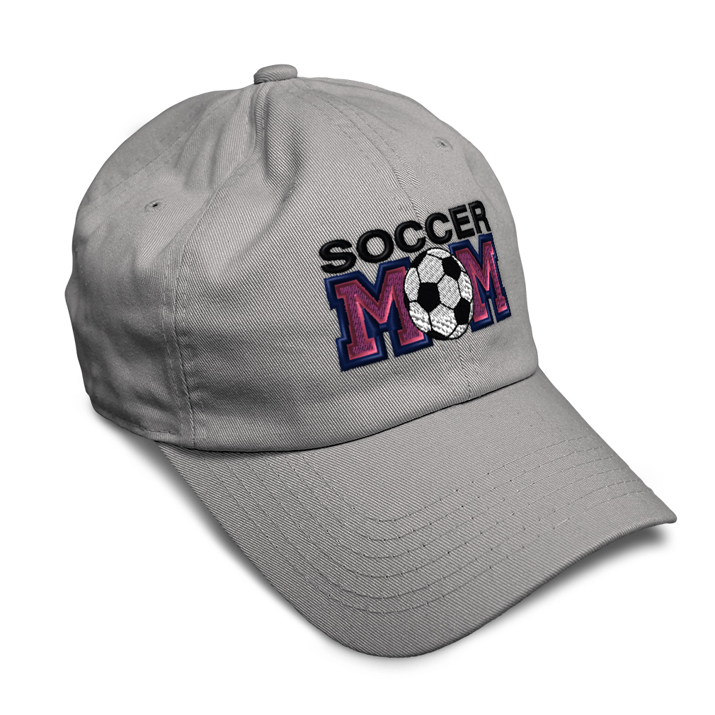 Soft Women Baseball Cap Soccer Mom B Embroidery Dad Hats for Men Buckle Closure - Picture 32 of 55
