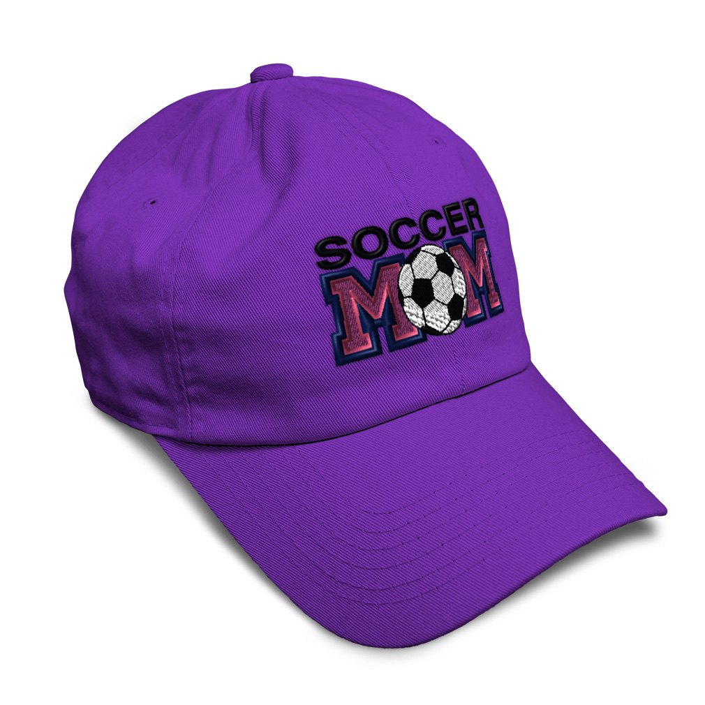 Soft Women Baseball Cap Soccer Mom B Embroidery Dad Hats for Men Buckle Closure - Picture 42 of 55