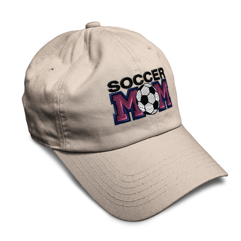 Soft Women Baseball Cap Soccer Mom B Embroidery Dad Hats for Men Buckle Closure - Picture 50 of 55
