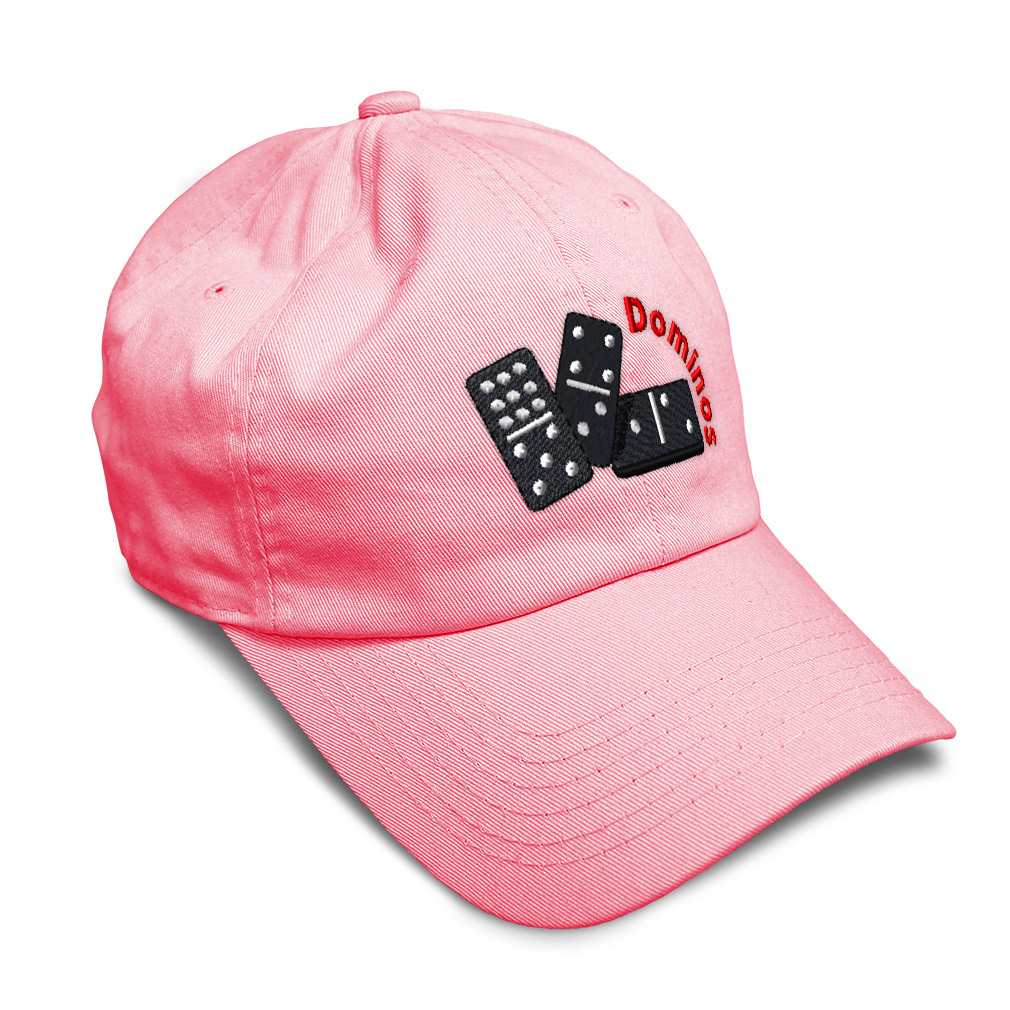Soft Women Baseball Cap Dominos Game Style B Embroidery Hobbies Dad Hats for Men - Picture 10 of 55