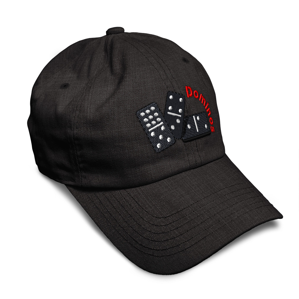 Soft Women Baseball Cap Dominos Game Style B Embroidery Hobbies Dad Hats for Men - Picture 12 of 55
