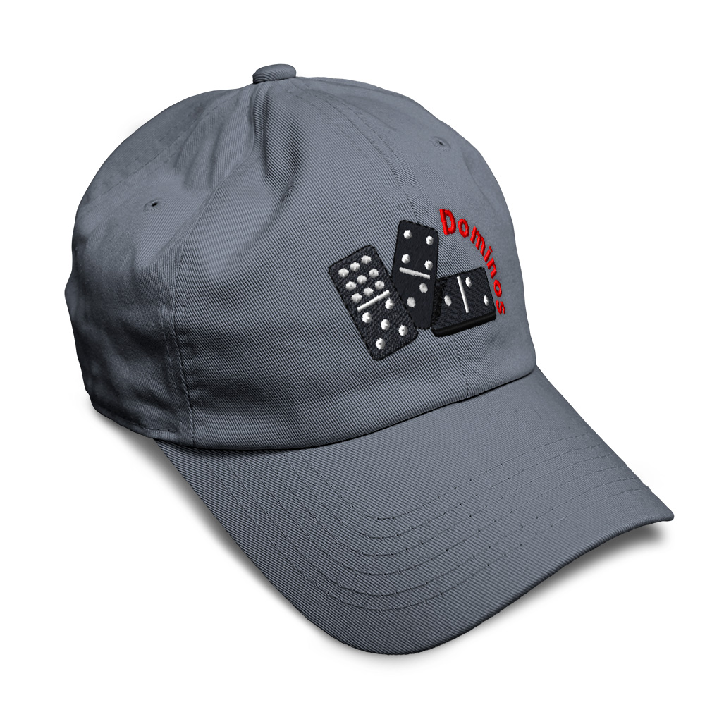 Soft Women Baseball Cap Dominos Game Style B Embroidery Hobbies Dad Hats for Men - Picture 14 of 55