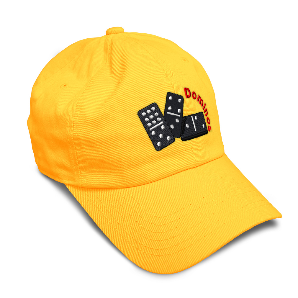Soft Women Baseball Cap Dominos Game Style B Embroidery Hobbies Dad Hats for Men - Picture 18 of 55