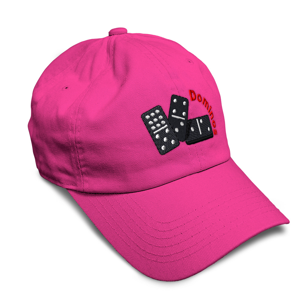 Soft Women Baseball Cap Dominos Game Style B Embroidery Hobbies Dad Hats for Men - Picture 20 of 55