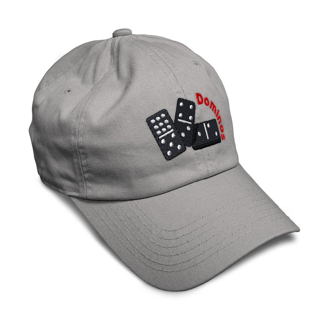Soft Women Baseball Cap Dominos Game Style B Embroidery Hobbies Dad Hats for Men - Picture 28 of 55