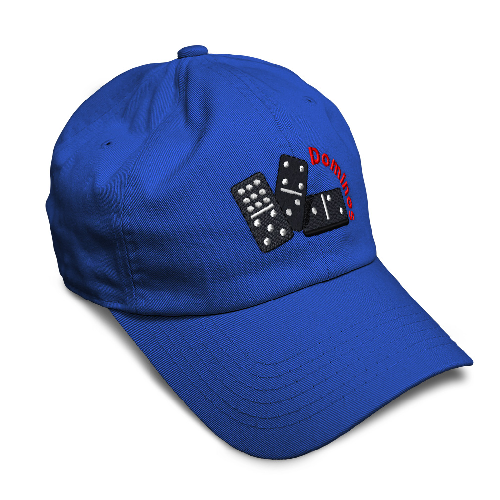 Soft Women Baseball Cap Dominos Game Style B Embroidery Hobbies Dad Hats for Men - Picture 42 of 55