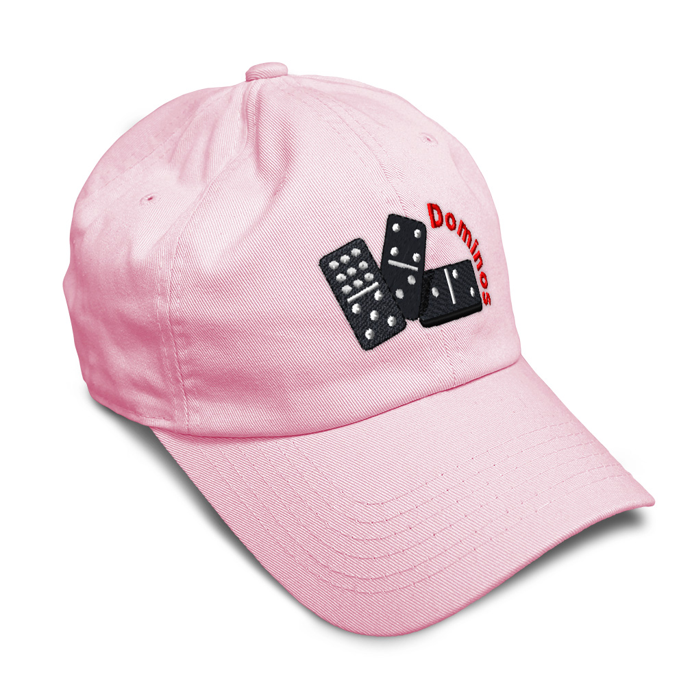 Soft Women Baseball Cap Dominos Game Style B Embroidery Hobbies Dad Hats for Men - Picture 44 of 55