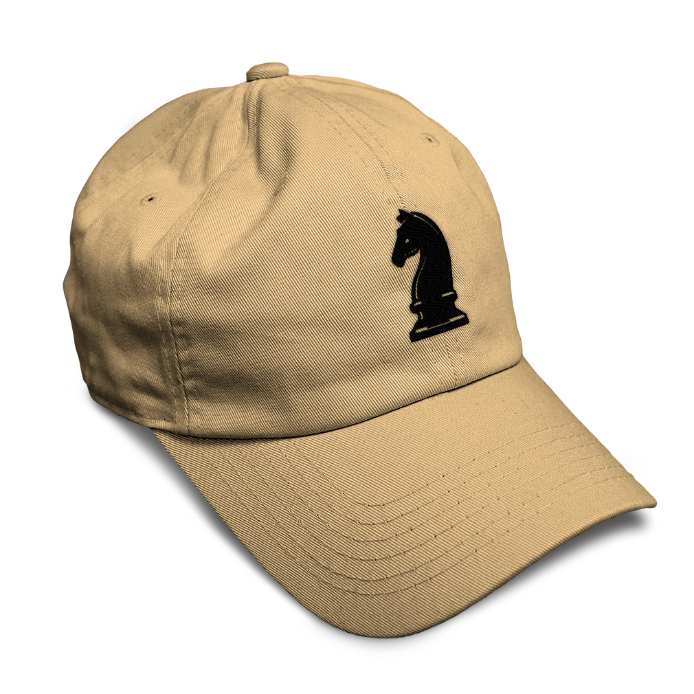 Soft Women Baseball Cap Chess Piece 