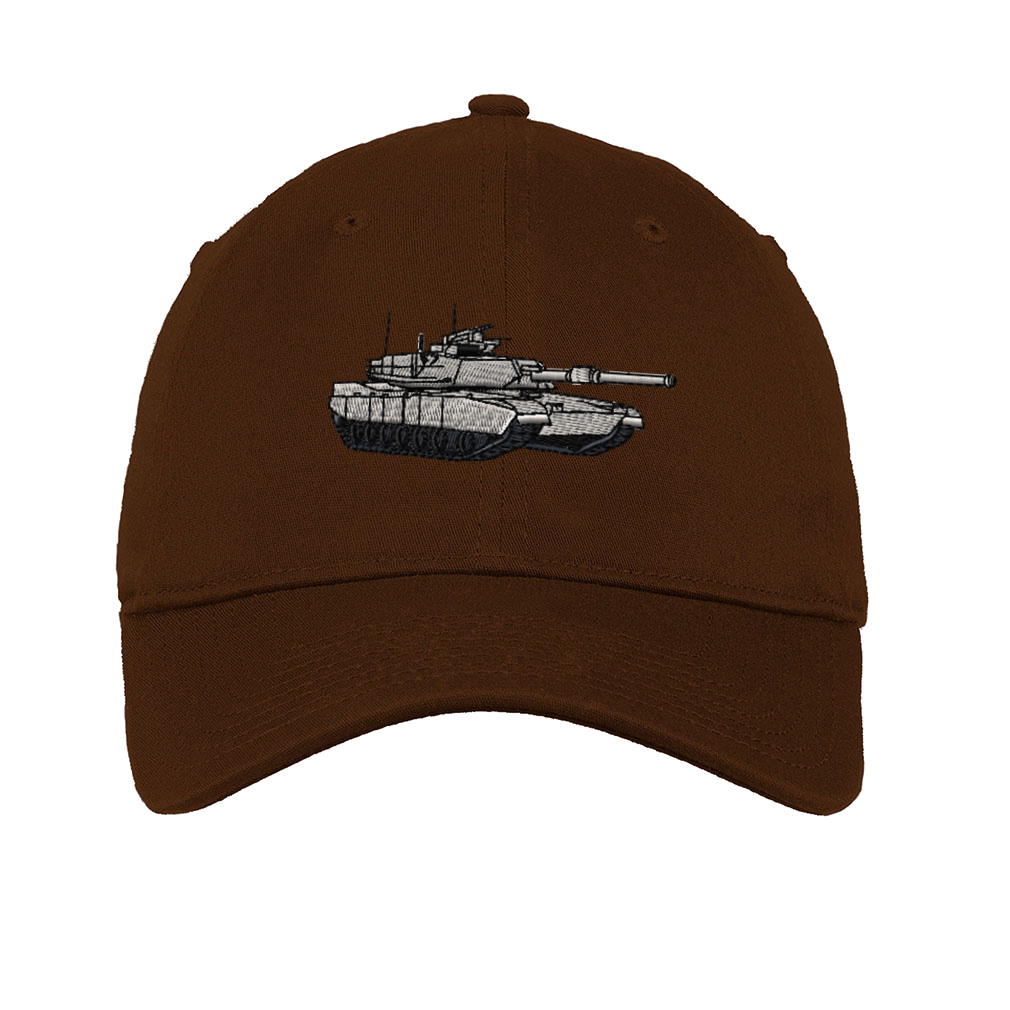 Soft Women Baseball Cap M-1 Tank Embroidery Dad Hats for Men Buckle Closure - Picture 10 of 55